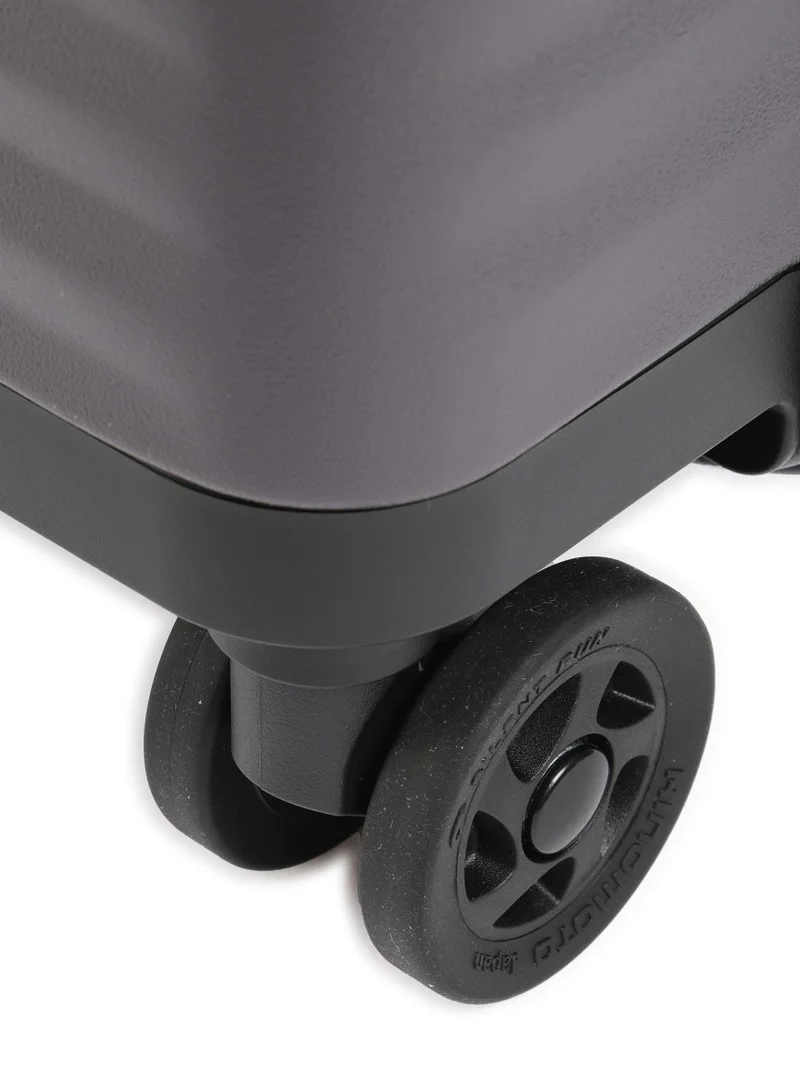 Echolac  Celestra FA+ 54 Cm 4-Double Wheeled Hardcase Expandable Cabin Luggage Trolley Case - Dark Grey  | Best Price UAE